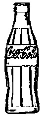 Объемный товарный знак - бутылка Кока-Кола