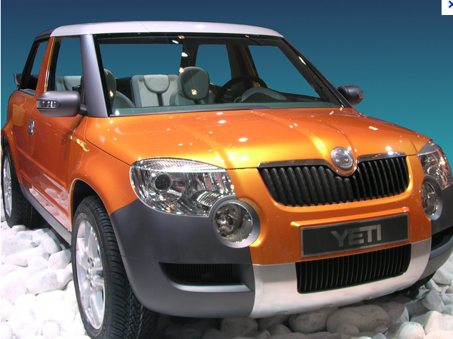 Автомобили Skoda торговой марки Yeti будут выпускаться в России